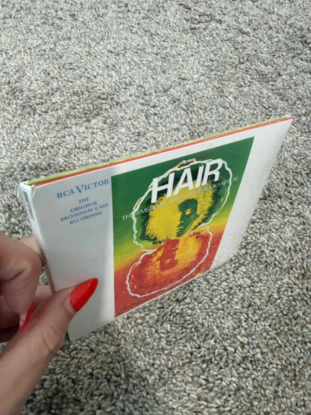 HAIR Original Broadway Cast Recording - Multicolor Artwork - Picture 5 of 5